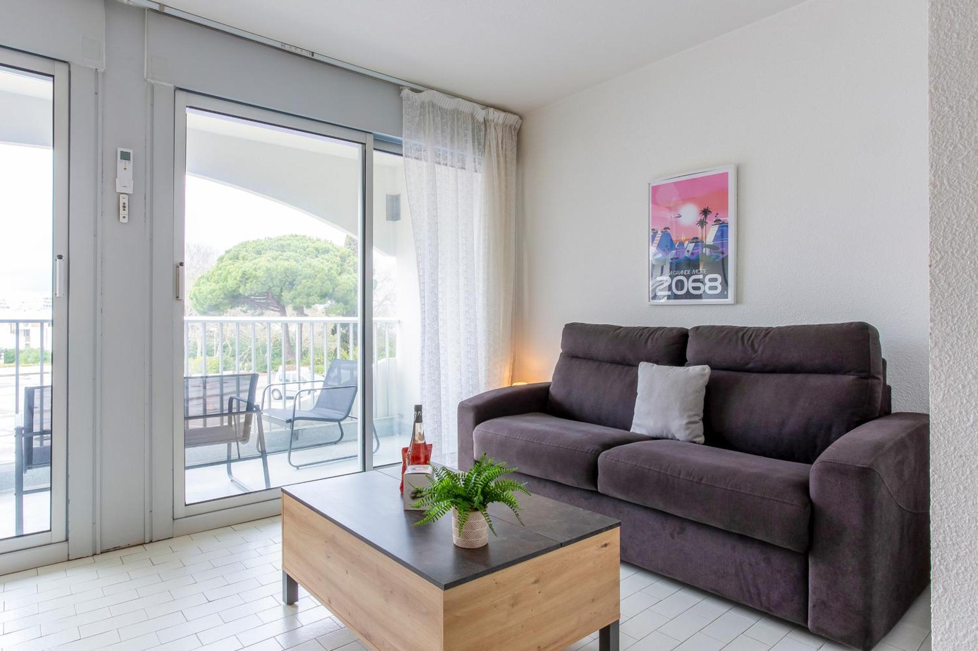 Chez Edouard 362 - Superbe Appartement En Premiere Ligne De La Plage La Grande Motte Exteriér fotografie
